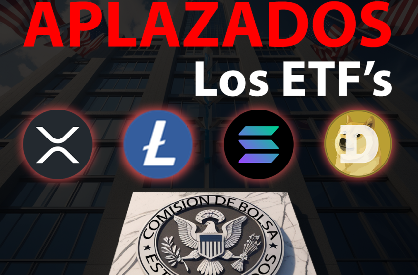 La SEC aplaza los ETF de XRP, Solana, Litecoin y Dogecoin