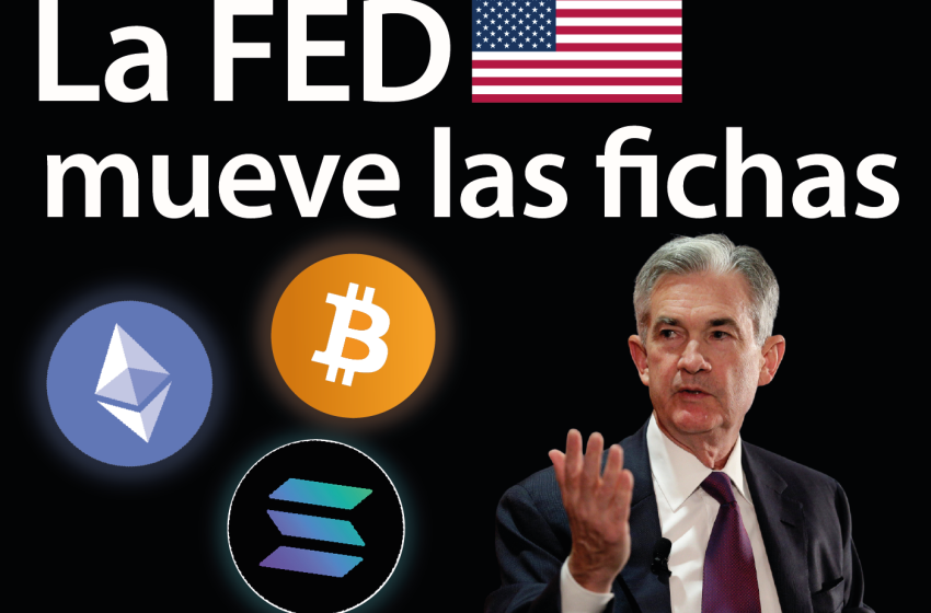 Bitcoin, Ether y Solana en riesgo: La FED agita el mercado