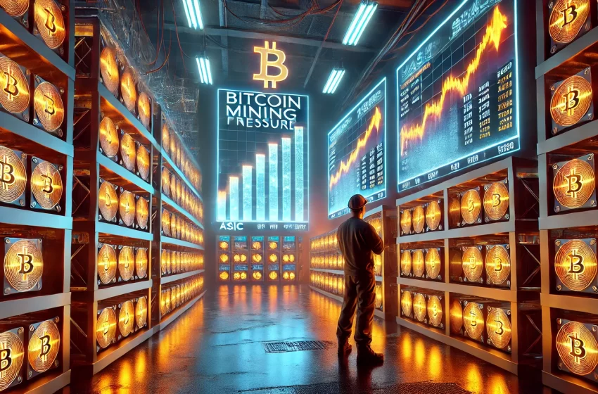 Bitcoin: La presión financiera sobre los mineros crece con la caída del hashprice
