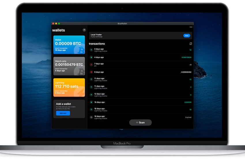  Cómo funciona BlueWallet