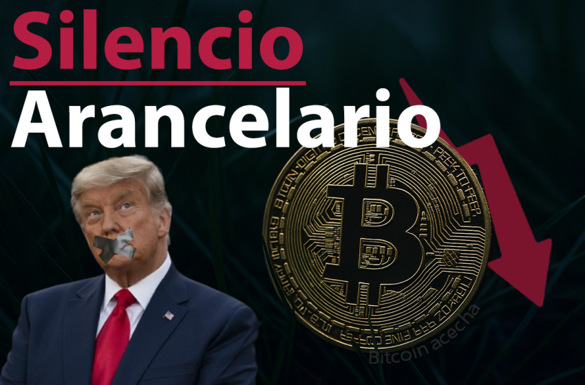 Trump en silencio y Bitcoin vuele a perder $80.000