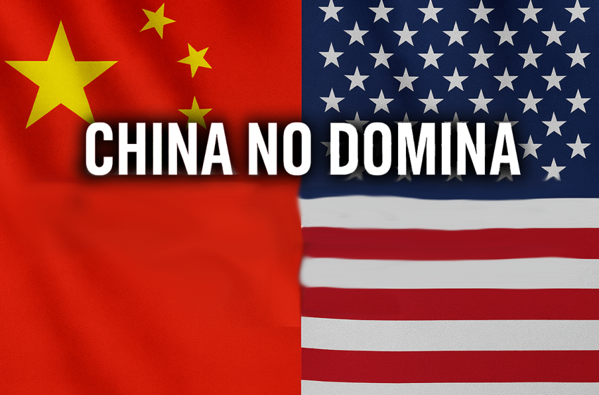 China no domina el juego económico global