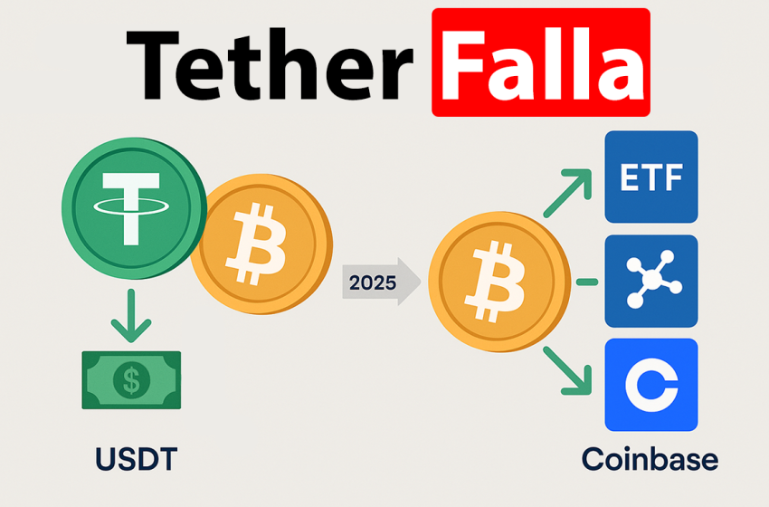 Tether reduce impacto en el precio de bitcoin