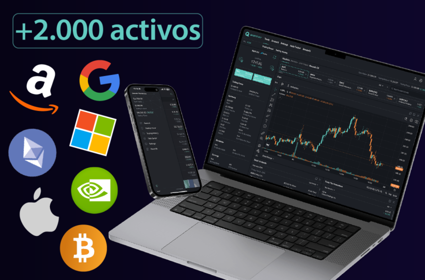 Quantfury: El Mejor Bróker para Operar Acciones y Criptomonedas