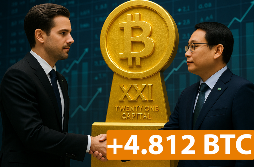 Twenty One ya tiene 36.312 bitcoin y quieren más