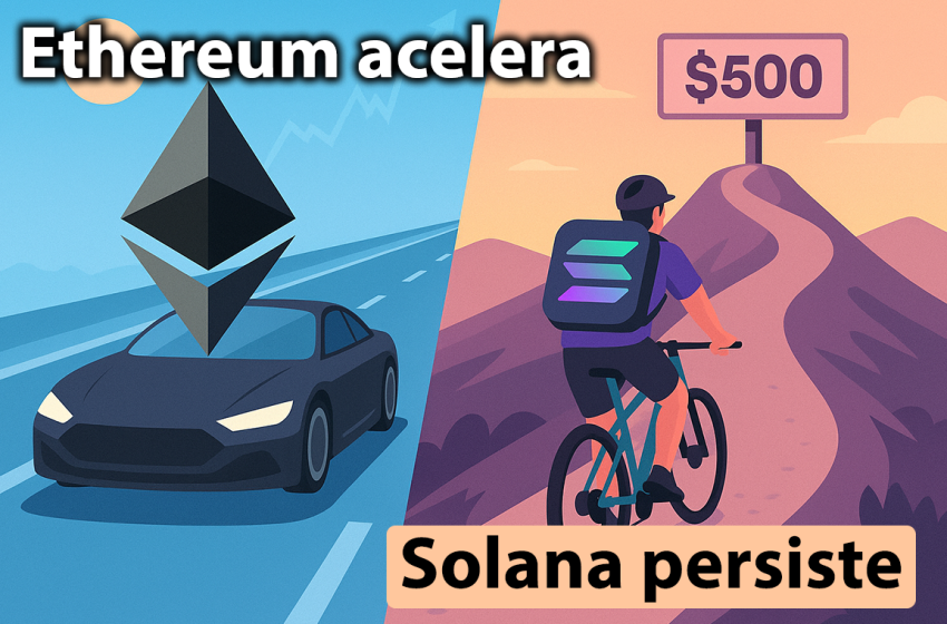  Solana a 500 dólares en 2029, al corto plazo Ethereum toma fuerza