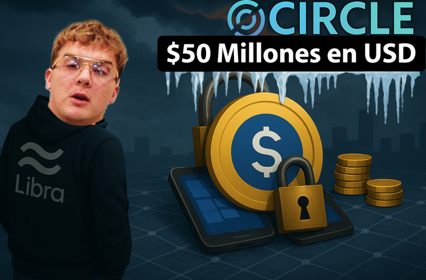 Circle congela millones del “Estafador” atrás de LIBRA