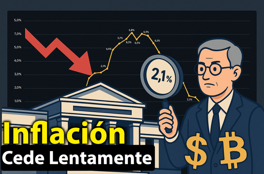  Inflación en mínimos, mercados temblando y la Fed en vilo: ¿Qué futuro espera al dólar y a Bitcoin?