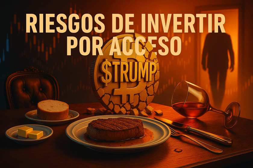  La cena de $300.000 con Trump terminó en pan, mantequilla y decepción.