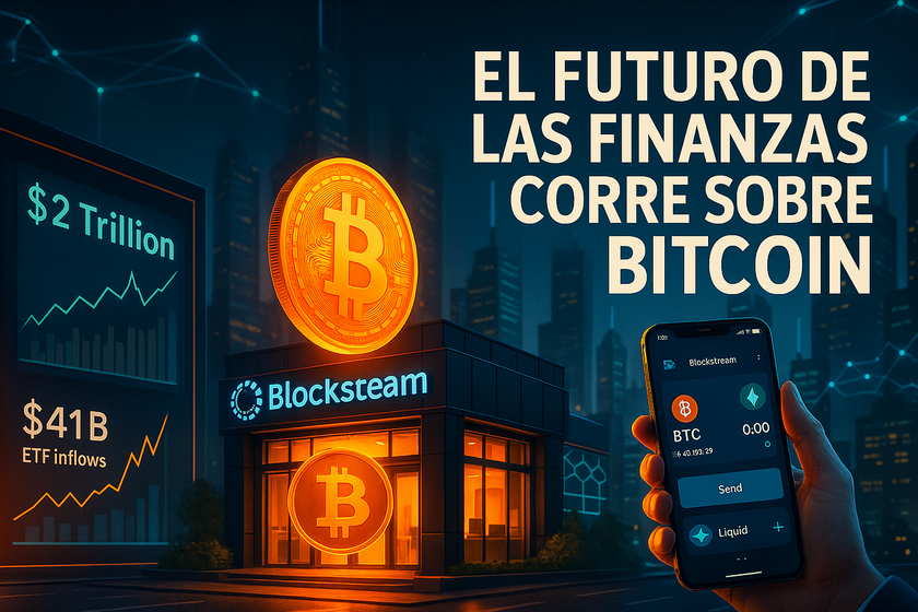 “El futuro de las finanzas corre sobre Bitcoin”: Blockstream