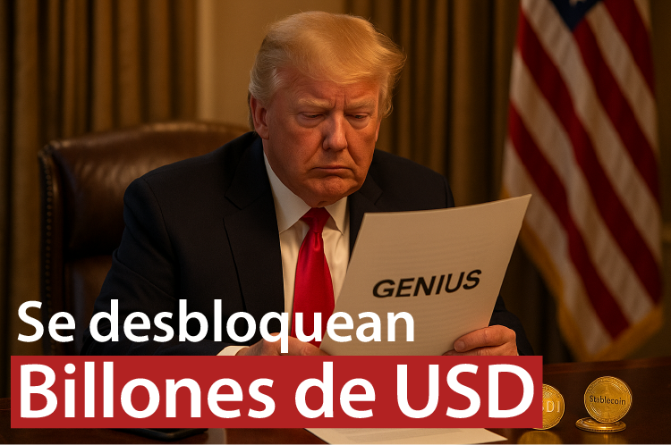 La Ley GENIUS podría inyectar billones al Tesoro estadounidense