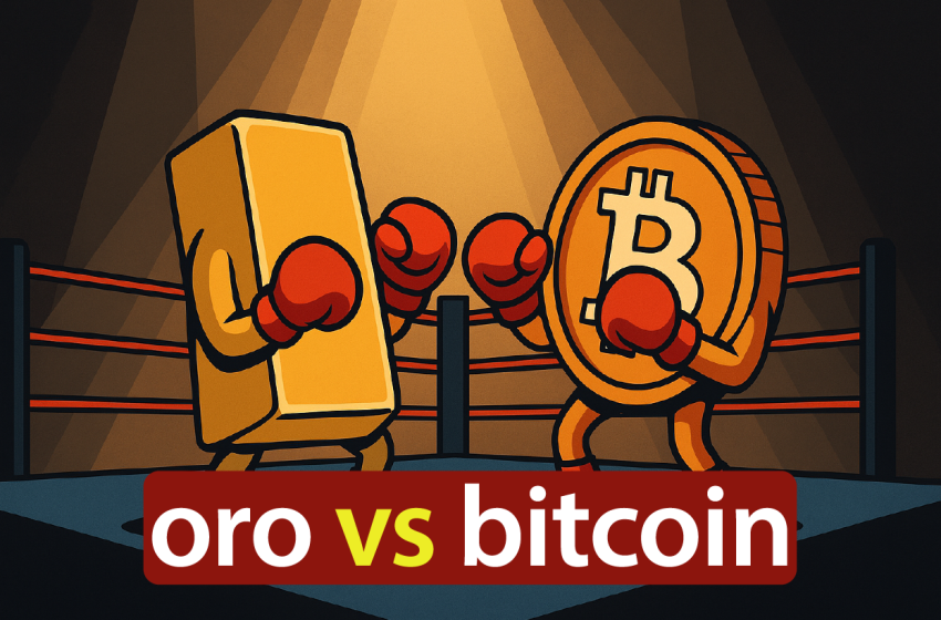  Oro domina hoy, pero Bitcoin construye su legado