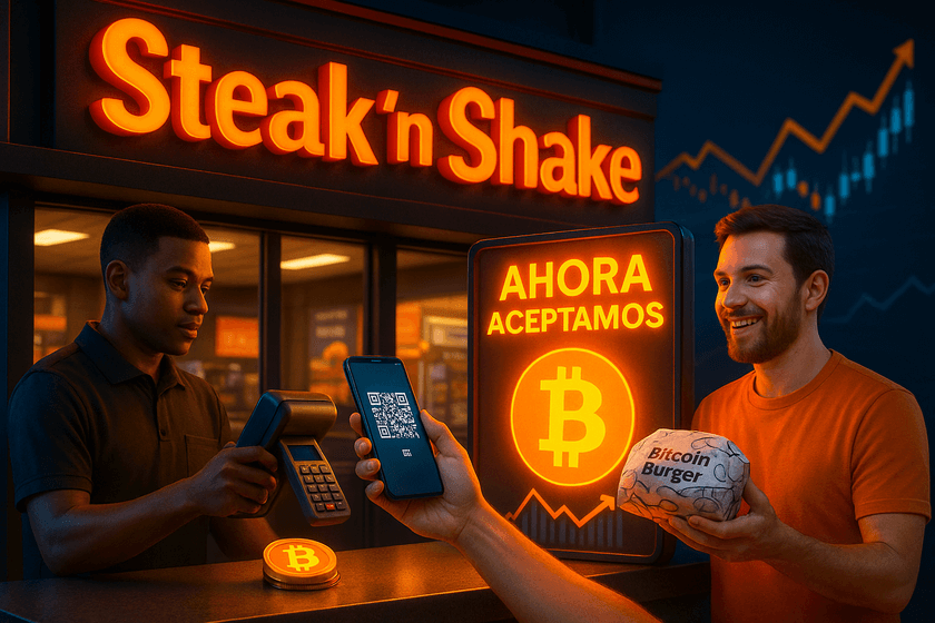  Así logró Steak ‘n Shake generar 1 de cada 500 transacciones en BTC el primer día