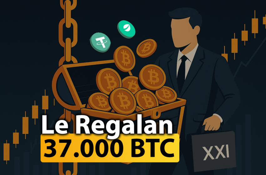 37.000 Bitcoin transferidos a Twenty One Capital!