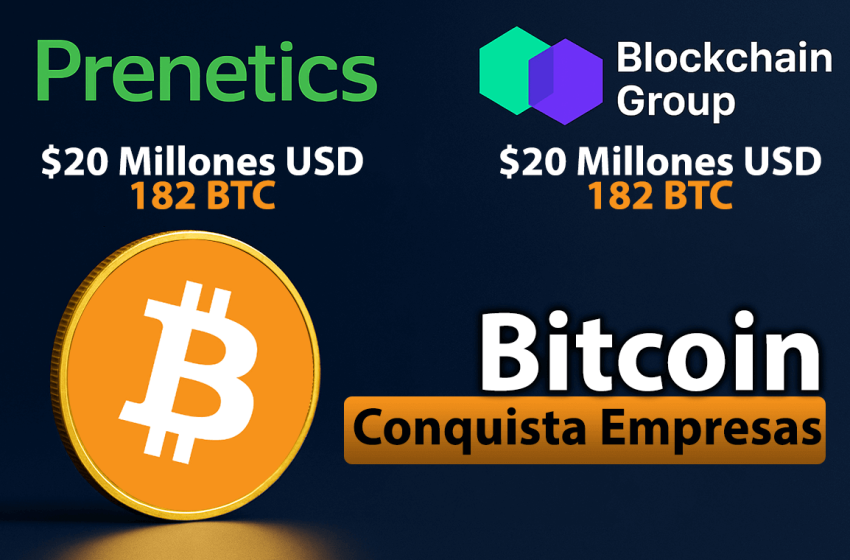 Dos nuevas empresas suman $40 millones en Bitcoin: la ola institucional no se detiene