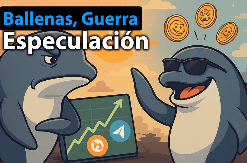 Ballenas y geopolítica: cómo el alto el fuego reconfigura el mercado cripto