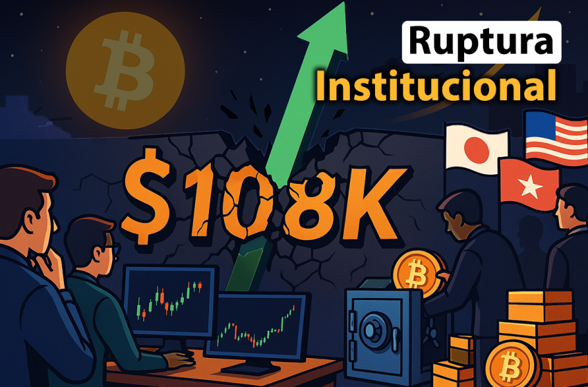 Bitcoin desafía la incertidumbre: impulso técnico y acumulación institucional