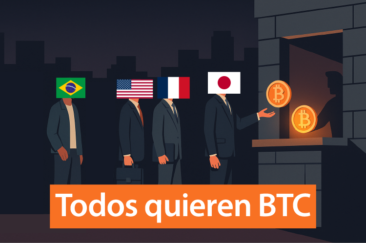 Las corporaciones buscan ventas con bitcoin en cada país