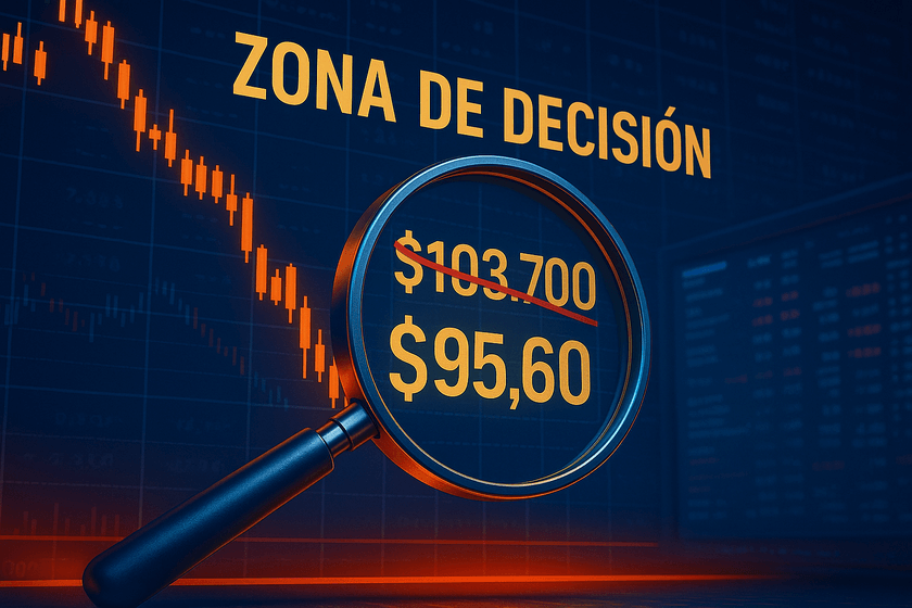 Bitcoin en zona crítica: el soporte de $95,600 en la mira