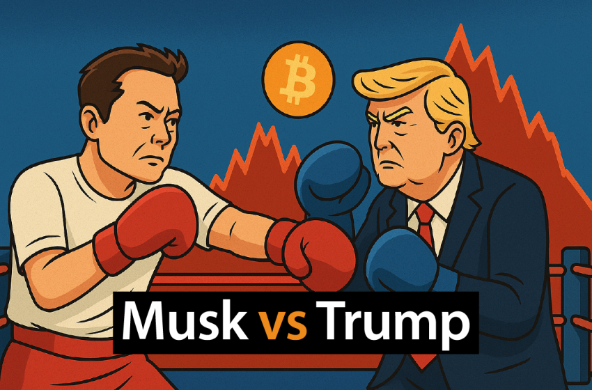  ¿cómo la disputa de Musk y Trump impactó el mercado de BTC?