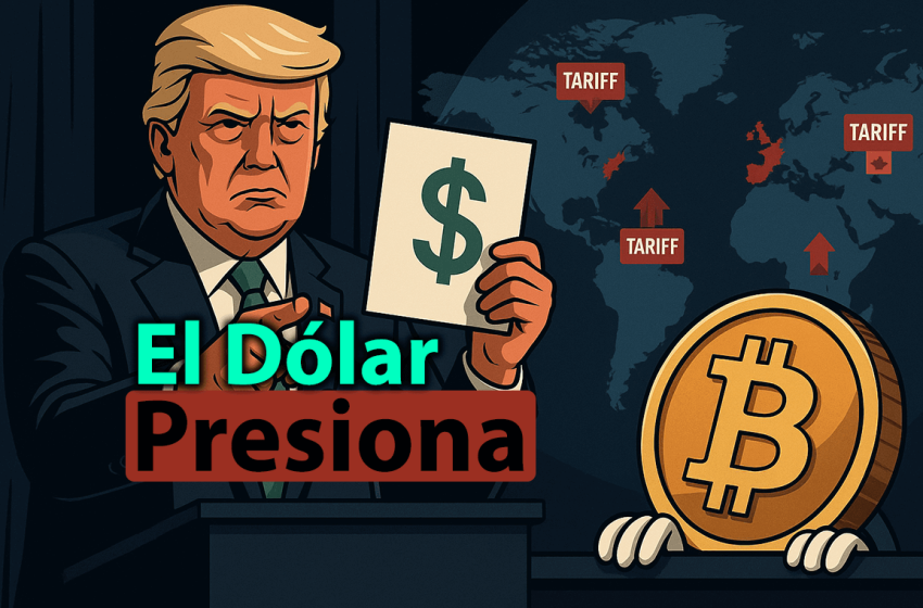 El dólar se fortalece con aranceles: ¿cómo afecta al mercado cripto?