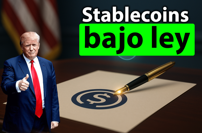  Trump busca su primera victoria cripto con la Ley GENIUS