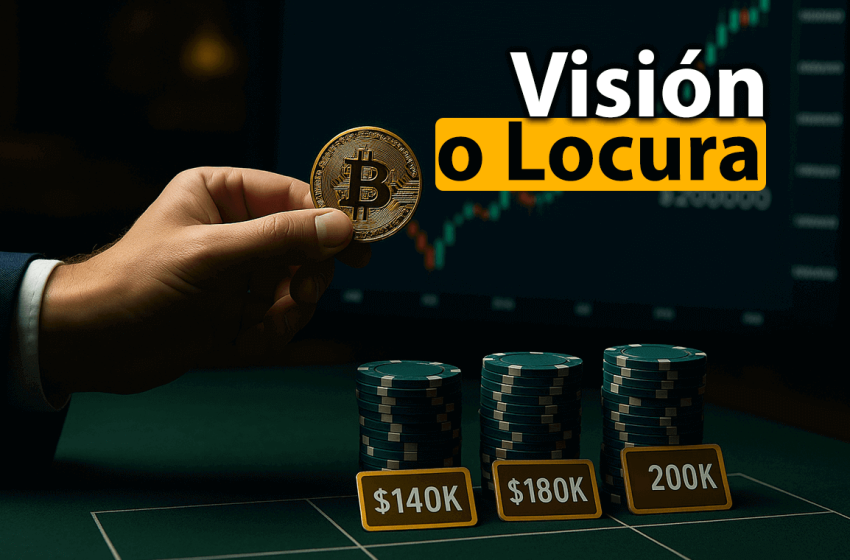 Una ballena apuesta $23 millones a un Bitcoin de $200.000