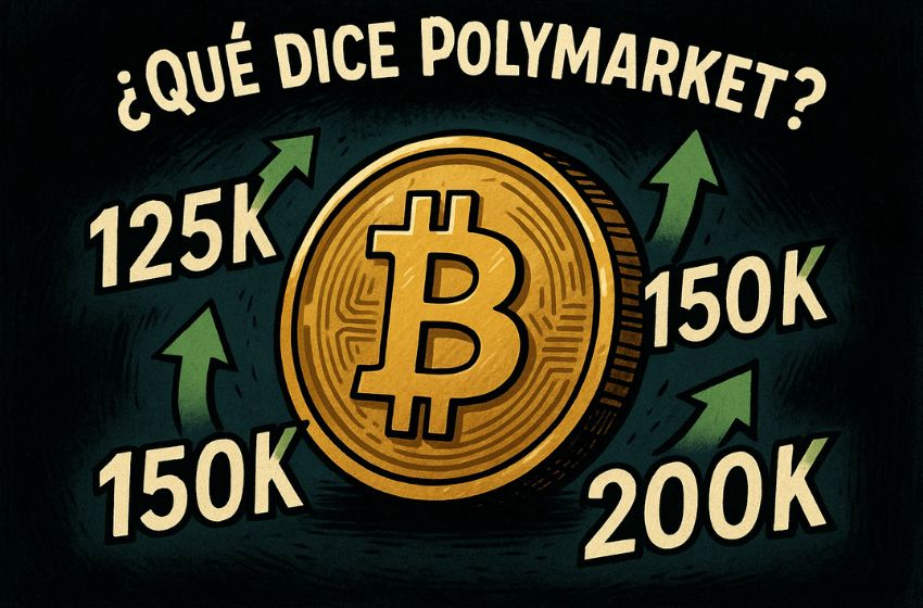¿Bitcoin rumbo a $125.000? Esto dicen las apuestas en Polymarket