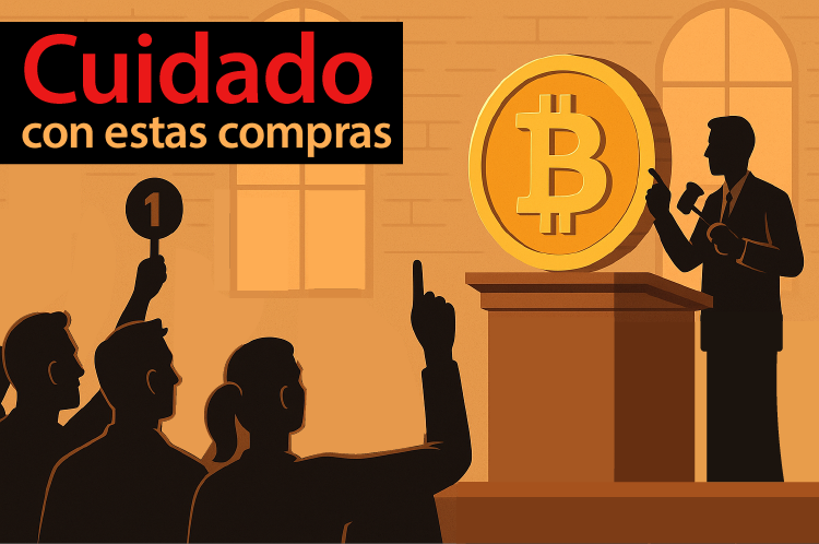 Alerta en las compras de bitcoin por empresas