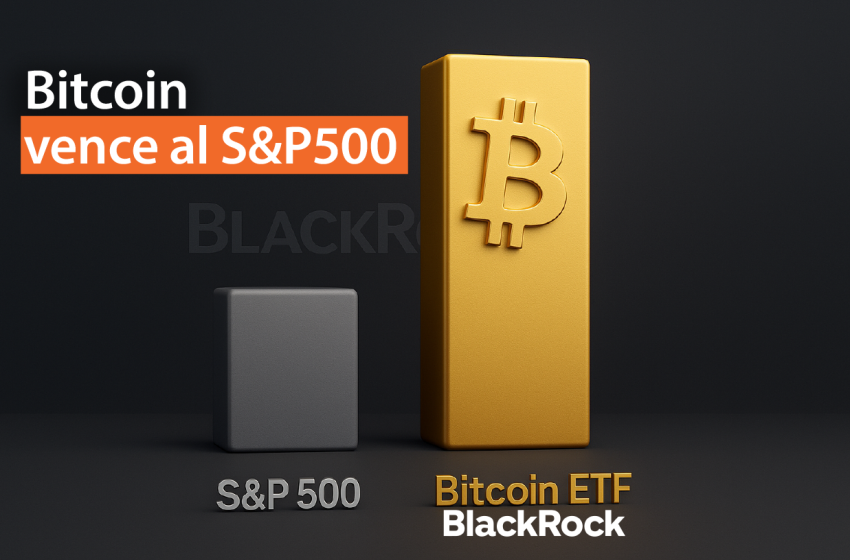  El ETF de BlackRock sobre Bitcoin ya supera al S&P 500