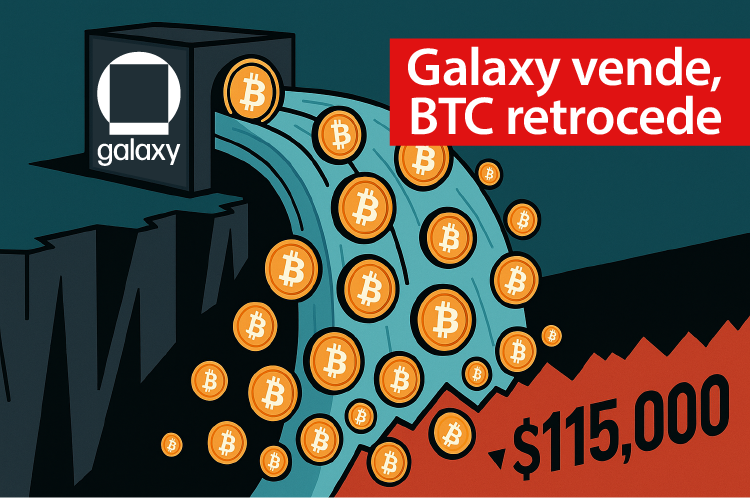 Galaxy Digital sacude el mercado con masiva venta de Bitcoin
