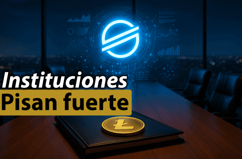 Litecoin intenta conquistar a Wall Street mientras Stellar escala en silencio