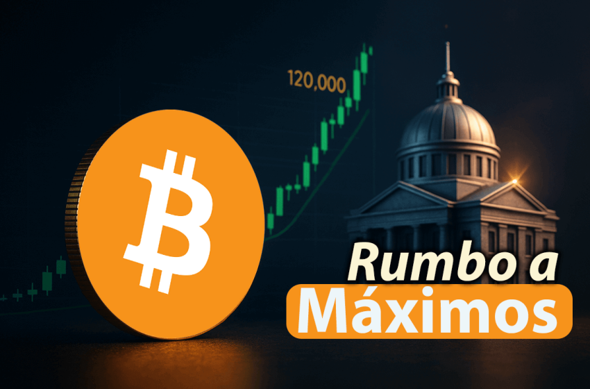 Bitcoin consolida los $120,000 con fuerte respaldo institucional