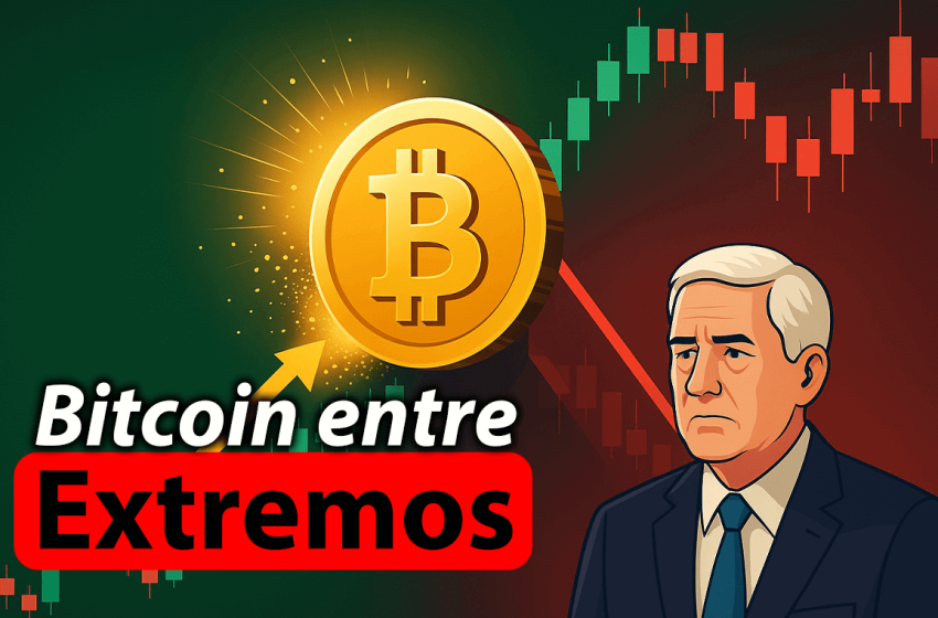Bitcoin: de romper récords a caer bajo los $119.000 tras giro del Tesoro