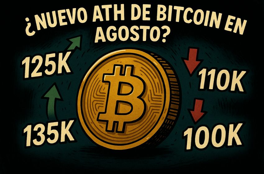 ¿Bitcoin cerrará agosto con nuevo ATH? Esto dice Polymarket
