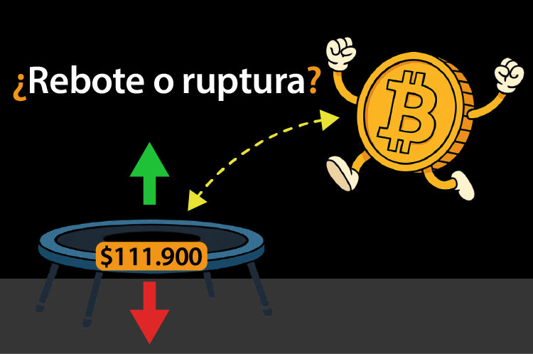 Bitcoin defiende soporte clave tras corrección técnica
