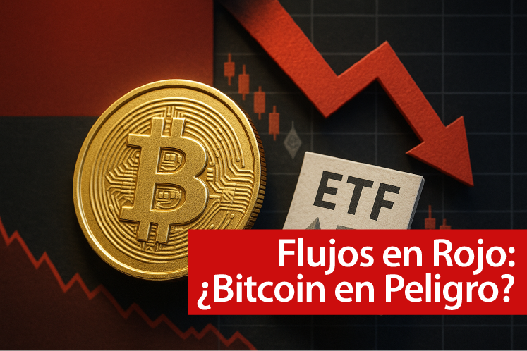 Bitcoin pierde impulso mientras ETFs cierran en rojo