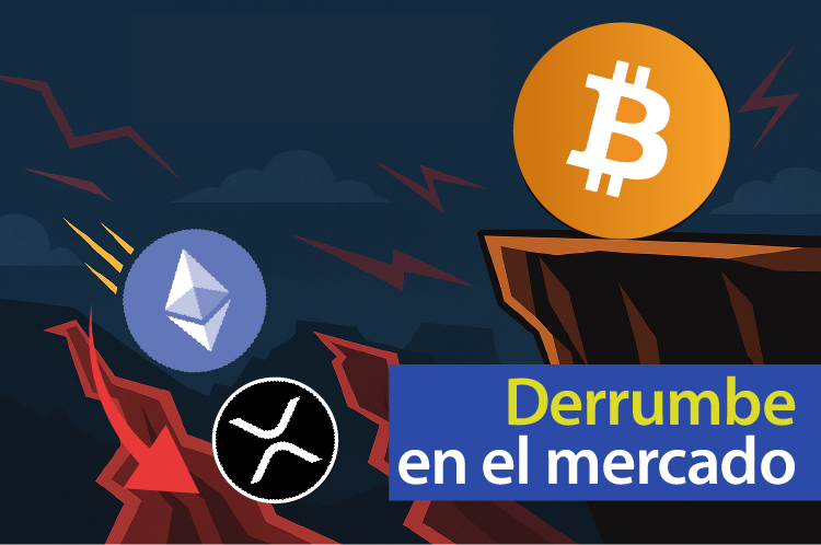 Criptomercado en rojo: $900M liquidados en un día