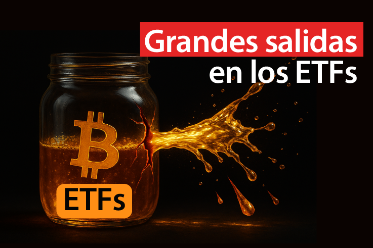 ETF de Bitcoin pierden $523M: ¿fin del impulso alcista?