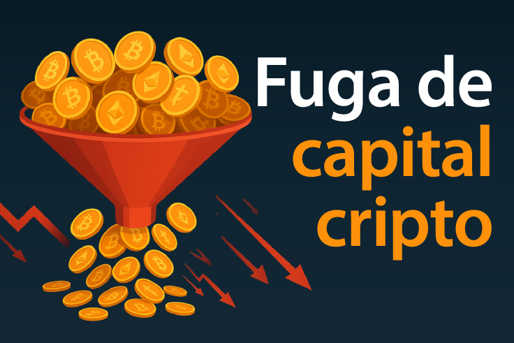 Fondos cripto sufren retiros récord en agosto