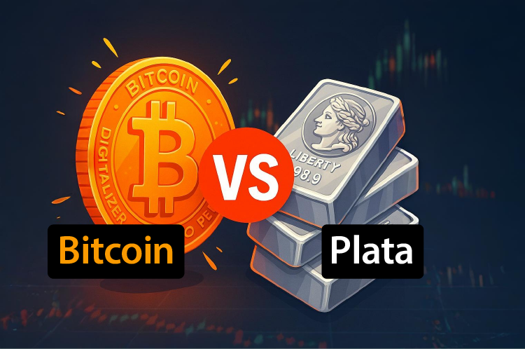 La plata supera a Bitcoin en capitalización de mercado