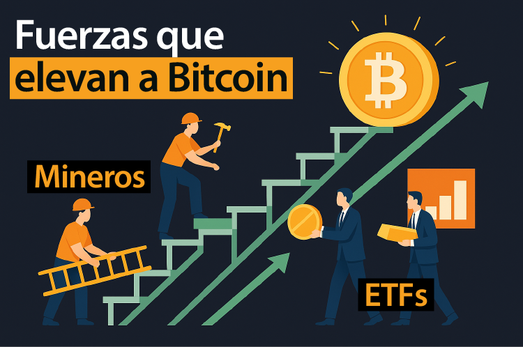 Mineros y ETF: la fórmula que podría llevar a Bitcoin a un nuevo récord