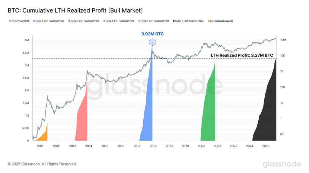 bitcoin ganancias holders largo plazo