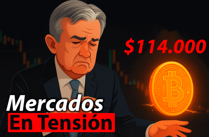 Bitcoin reacciona con calma al recorte de tasas de la Fed