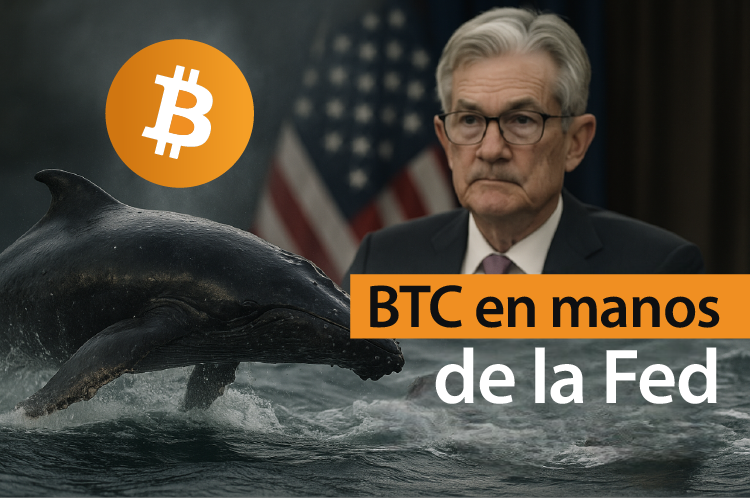 Ballenas de Bitcoin reactivan movimientos ante decisión de la Fed