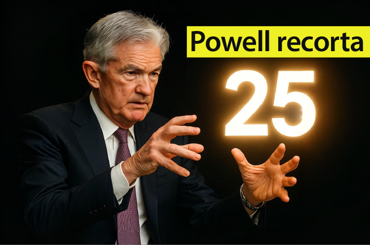 Fed recorta tasas y abre debate en criptomercados