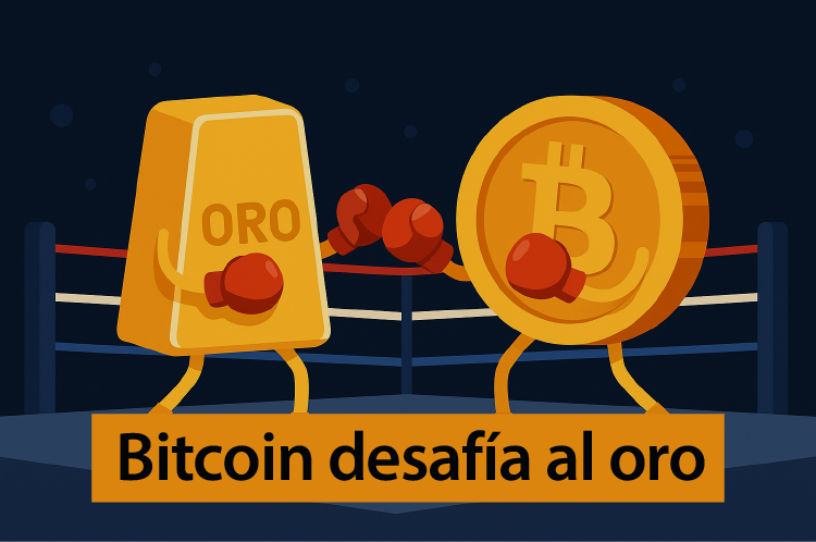  El oro en constante declive: ¿es el momento de brillar para el Bitcoin?