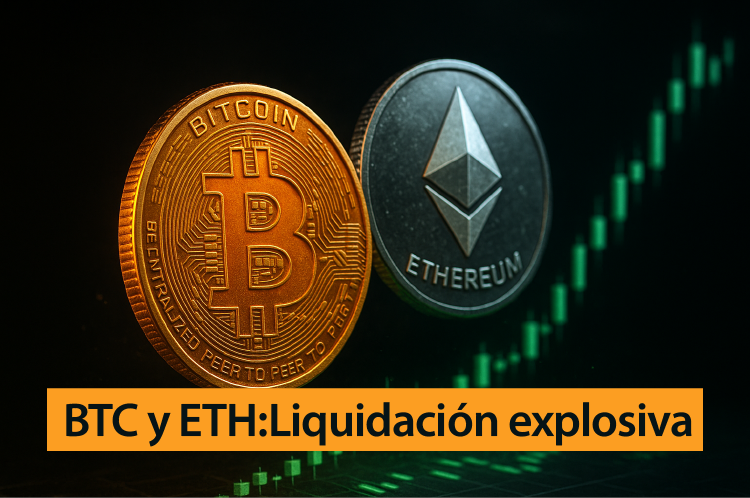 Criptomercado se dispara tras liquidar $257 millones en cortos