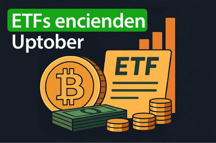ETF de Bitcoin con grandes flujos: $2.250 millones en una semana