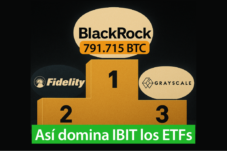 El ETF Bitcoin de BlackRock ya gestiona 790.000 BTC